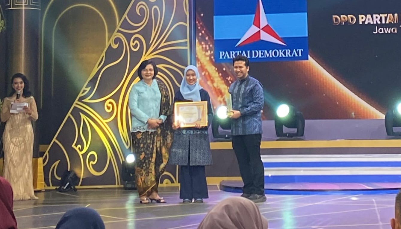 Demokrat Jatim Raih Predikat Parpol yang Mendorong Demokrasi Generasi Muda