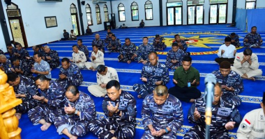 Demi Kelancaran Sailing Pass HUT TNI ke 80, Seskoal Gelar Doa Bersama