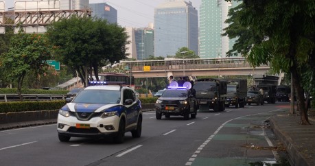 Jaga Keamanan dan Ketertiban, Kadispenad: Ciptakan Kondusifitas Jakarta, TNI AD Gelar Patroli Skala Besar