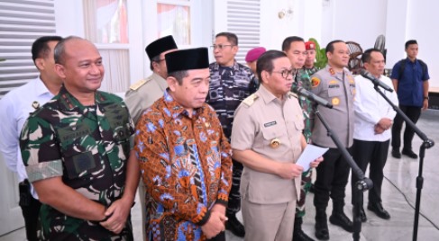 Bahas Kondisi Terkini, Pangkodau I Hadiri Gelar Rapat Forkopimda Bersama Gubernur DKI