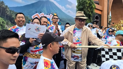 Tanggamus Color Run 2025, Icon Baru Wisata Olahraga di Lampung