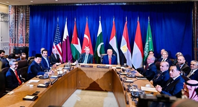 Presiden Prabowo Hadiri Pertemuan Multilateral Timur Tengah, Presiden Trump Tegaskan Komitmen Akhiri Perang Gaza