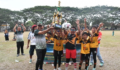 HUT ke-80 TNI, Dandim Cup U-11 Selesai: Banteng Ngawi Juara, Kasdim Ponorogo Ajak Bibit Muda TNI Terus Berprestasi