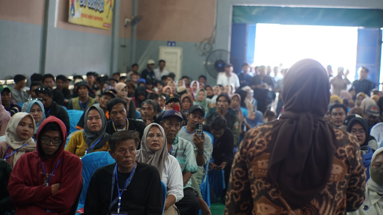 Giliran Warga Desa Karang Reja Bekasi yang Mendapat Sosialisasi Program MBG