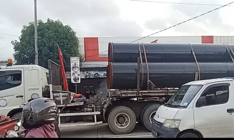 Rambu Pembatasan Truk Melintas Resmi Terpasang, Anggota DPR-RI Rizal Bawazier Apreasiasi ke Semua Pihak