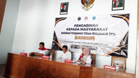 Universitas Muhammadiyah Ponorogo Kembangkan Sistem Musdes untuk Desa Gelanglor