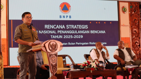 Renstra Penanggulangan Bencana Tahun 2025 – 2029 : Penyelenggaraan PB yang Kolaboratif Membangun Resiliensi Berkelanjutan