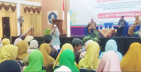 Komisi IX DPR RI Adakan Sosialisasi Tata Kelola Pelayanan Kesehatan Rujukan