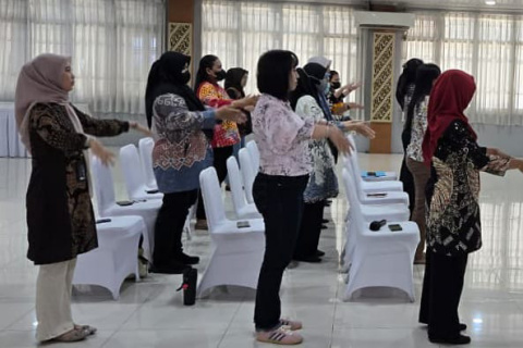 ‎Lapas Cipinang Bentuk ASN Tangguh Lewat Pelatihan Dirigen Kedinasan