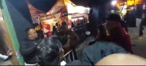 Puluhan wartawan di Pemalang Ribut dengan Pihak Event organizer Konser Denny Caknan