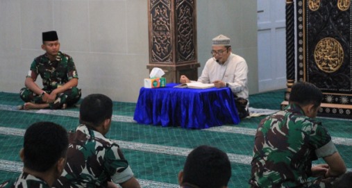 Melalui Rabu Ibadah, Kodau I Gelar Kajian Fiqih Sholat Berjamaah