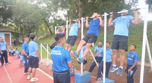 Kemampuan Jasmani Anggota Teruji dalam Tes Samapta Sebagai Syarat UKP