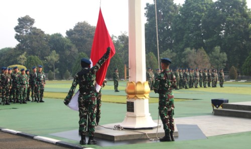 Upacara Bendera Adalah Cerminan Kedisiplinan, Loyalitas dan Semangat Juang Prajurit TNI Angkatan Udara