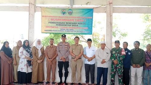 Semua Usul Warga Ditampung Tetapi yang Bersifat Urgent Diprioritaskan dalam Musrenbang Desa Telang – Kamal Bangkalan