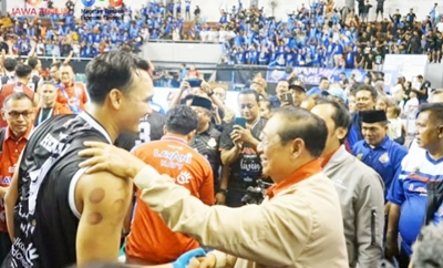 Ditonton Langsung SBY dan Ibas, Tim Voly Lavani Kembali Unggul Atas Indomaret