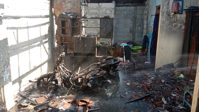 Tuang Bensin ke Botol, Rumah di Pemalang Ludes Terbakar