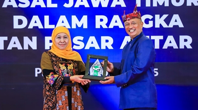 Gubernur Khofifah Berdialog dengan Masyarakat Sulteng Asal Jatim, Memperkuat Kemitraan Perdagangan