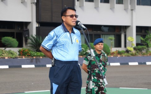 Melalui Apel Pagi, Aslog Kodau I: Tetap Bersyukur Nikmat Hidup Akan Terasa