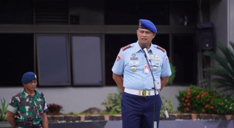 Melalui Apel Pagi, Danpom Kodau I: Personel TNI AU Miliki Kesadaran Hukum Yang Tinggi