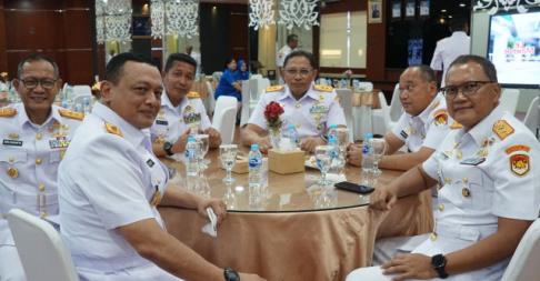Komandan Kodaeral III Hadiri Serah Terima Jabatan Strategis di Lingkungan Koarmada RI