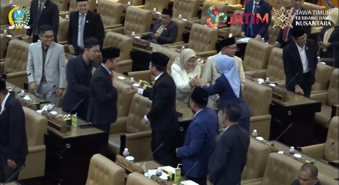 Pansus BUMD Resmi Dibentuk Lewat Sidang Paripurna DPRD Jatim, ini Nama Nama Anggotanya