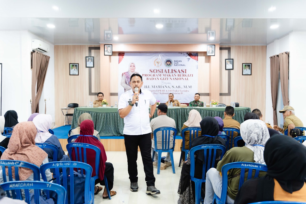 Sosialisasi Program Makan Bergizi Gratis di Bati-Bati Dorong Pemenuhan Gizi Seimbang Dimasyarakat