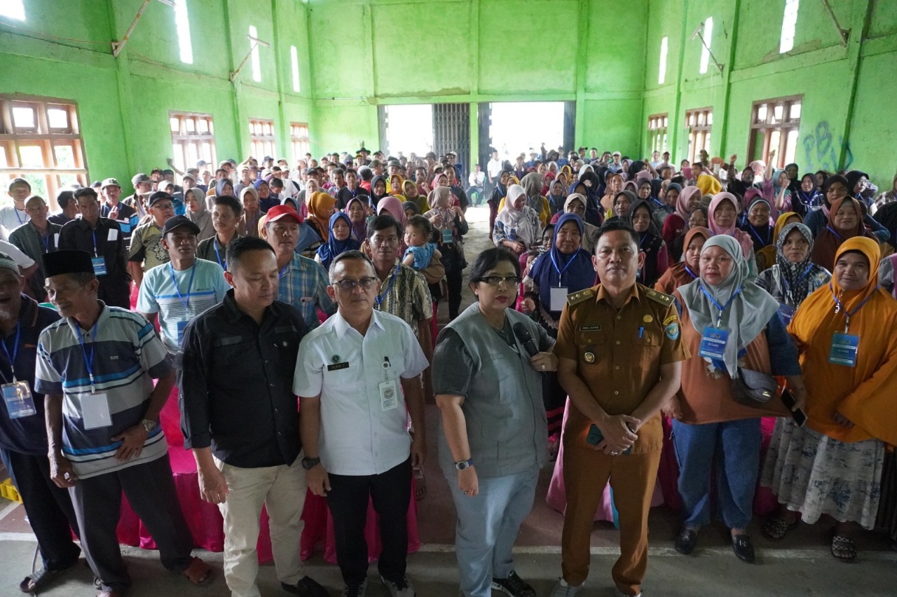 Sosialisasi Program Makan Bergizi Gratis Hadir di Desa Kemu Dorong Kesejahteraan Gizi di OKU Selatan