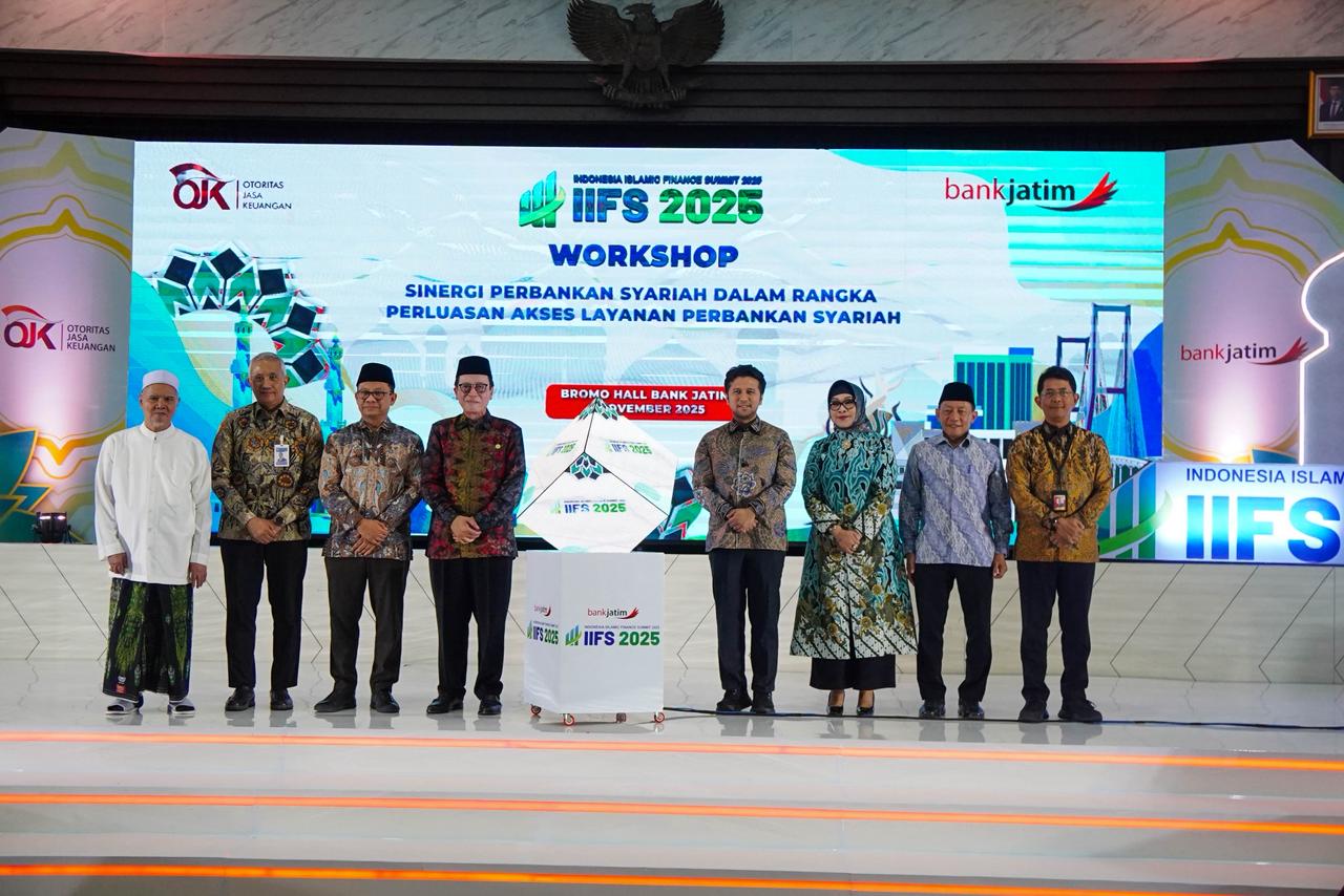 Perkuat Sinergi di Sektor Keuangan Syariah, Bank Jatim Dukung Penyelenggaraan IIFS 2025