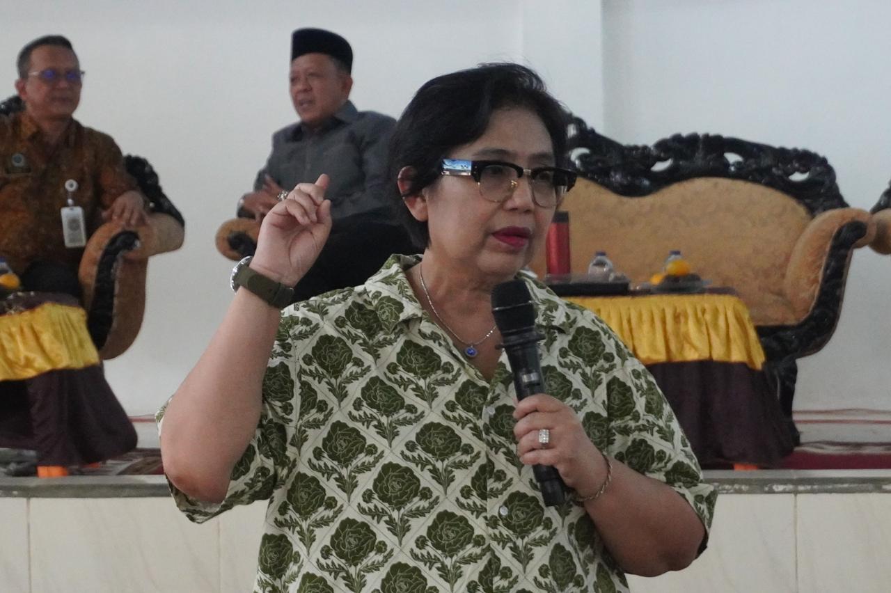 Sosialisasi Program Makan Bergizi Gratis Hadir di Desa Marta Jaya Kabupaten Ogan Komering Ulu