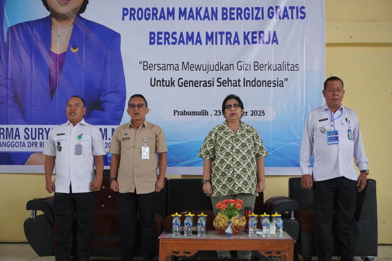 MBG) Hadir di Kota Prabumulih: Wujud Kepedulian Pemerintah Lahirkan Generasi Sehat dan Cerdas