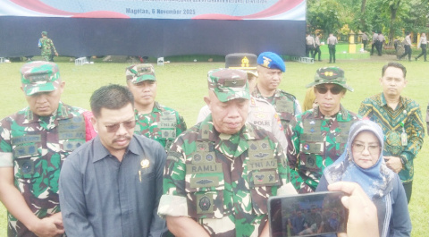 Irdam V Brawijaya : Terima Kasih, Sasaran TMMD di Magetan Sejalan Program Presiden