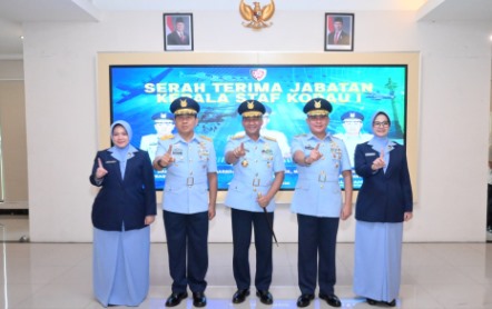 Marsma TNI Arief “Ababil” Hartono  Resmi Jabat Kastaf Kodau I