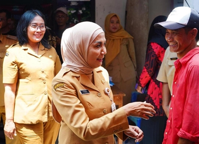 Salurankan BLT DBHCHT di Kecamatan Kangkung ini Pesan Bupati Kendal