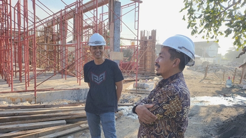 Jembatan Rp9,7 M di Tuban Terancam Tak Rampung Tepat Waktu, Anggota DPRD Tanggapi Pelanggaran K3 di Lapangan