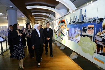 Kunjungi URA Singapore City Gallery, Gubernur Khofifah : Pembangunan dan Tata Ruang Smart City Singapura Diharapkan Segera Dapat Diikuti Kota di Jatim