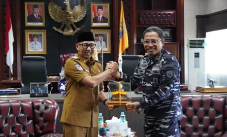 Jalin Sinergitas, Dankodaeral III Laksanakan CC ke Gubernur Lampung