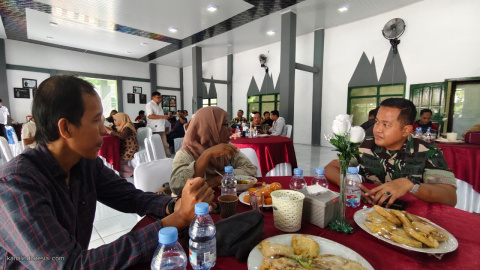 Dandim 0802 Ponorogo dan Insan Pers Perkuat Sinergi,  Kawal Program Strategis Nasional dan Berantas Hoaks