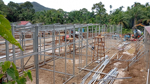 BNPB Lipat Gandakan Personel dan Operasi Cuaca demi Percepatan Huntara Agam