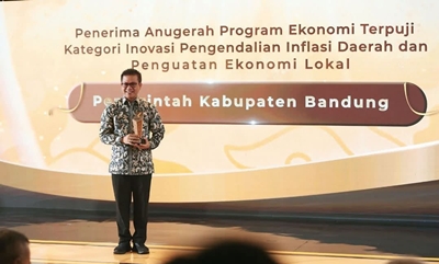 Ki Pintar Bedas Program Pemkab Bandung Raih Penghargaan Inovasi Pengendali Inflasi
