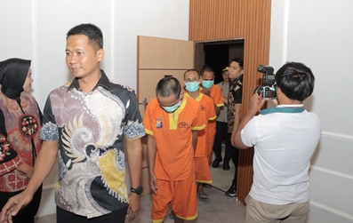 Polres Lamongan Ringkus Tiga Spesialis Curanmor dan Curas Kunci T