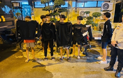 Aksi Tengah Malam Pamapta Polres Lamongan Berhasil Amankan Remaja dan Kendaraan Balap Liar di JLU