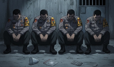 Empat Oknum Polisi di Madiun Terlibat Skandal Narkoba