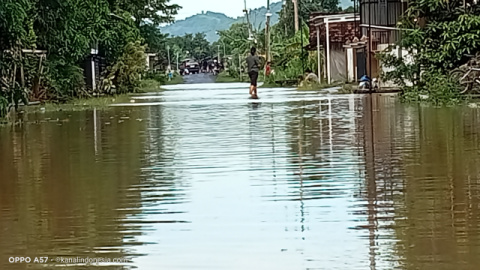 Diguyur Hujan Deras Semalaman, Sejumlah Desa di Ponorogo Terendam Banjir