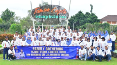 Seskoal Gelar Outbound PJU dan Dosen, Guna Meningkatkan Kualitas dan Kerja Sama Tenaga Pendidik