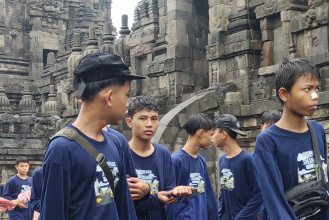 Saat Siswa SMP Negeri 6 Pemalang Berguru Pada Sejarah dan Alam Jogyakarta