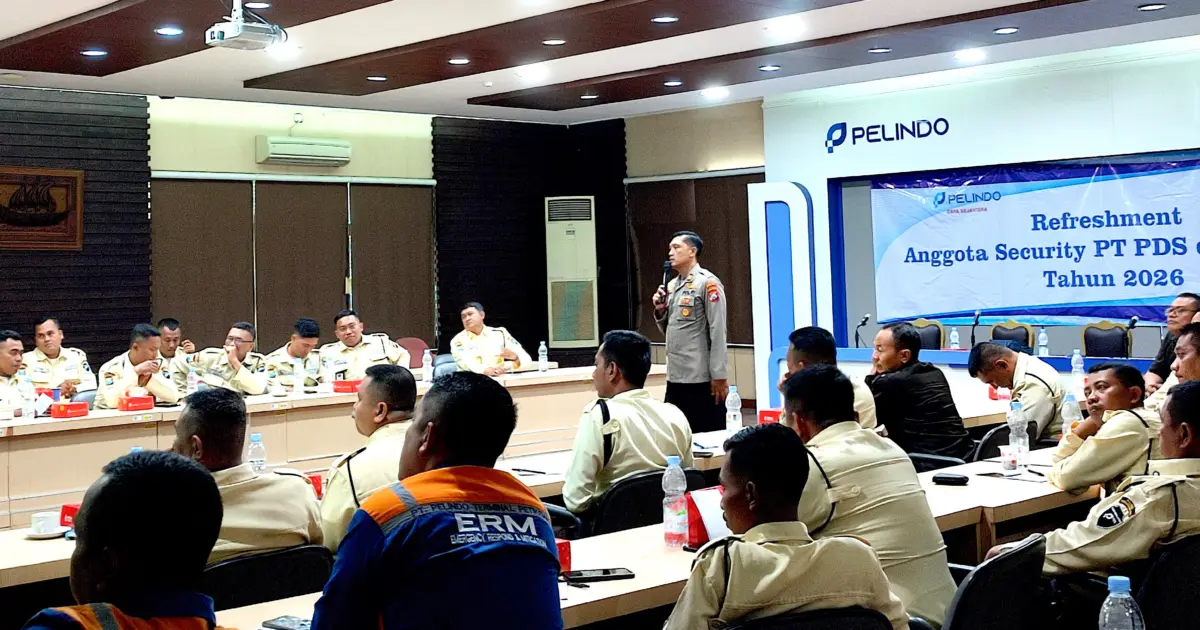 Tingkatkan Standar Keamanan Pelabuhan, PT PDS Gelar Refresher Satpam Petikemas Surabaya
