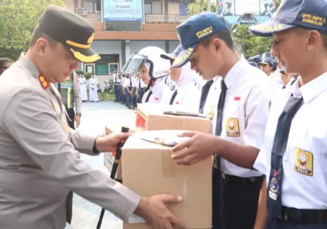 Polres Bangkalan Peduli Pendidikan