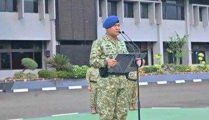Gaungkan Semangat Patriotik, Gigih dan Berempati, Pangkodau I Pimpin Upacara Hari Sumpah Pemuda
